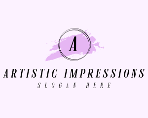 Artist Craft Watercolor logo design