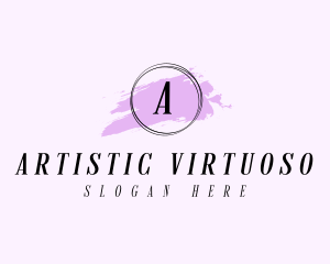 Artist Craft Watercolor logo design