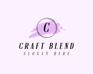 Artist Craft Watercolor logo design