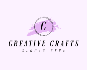 Artist Craft Watercolor logo design