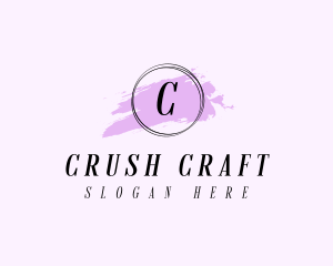 Artist Craft Watercolor logo design