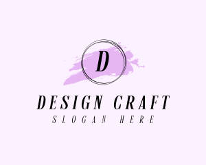 Artist Craft Watercolor logo design