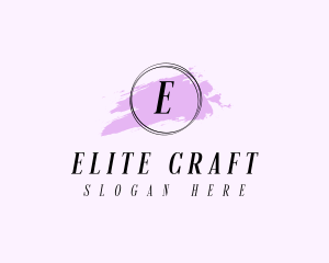 Artist Craft Watercolor logo design