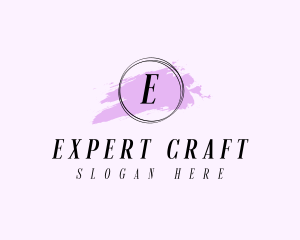 Artist Craft Watercolor logo design