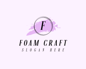 Artist Craft Watercolor logo design