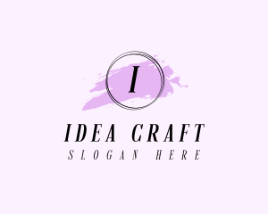 Artist Craft Watercolor logo design