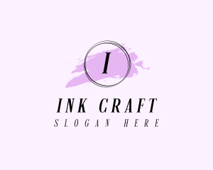 Artist Craft Watercolor logo design