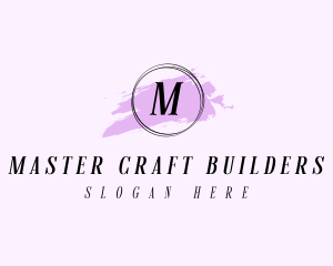 Artist Craft Watercolor logo design