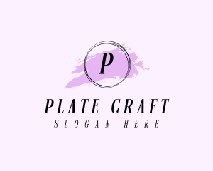 Artist Craft Watercolor logo design