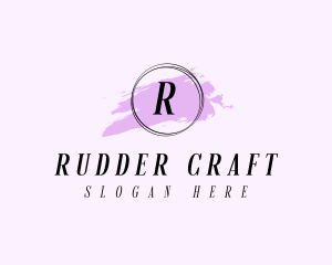 Artist Craft Watercolor logo design