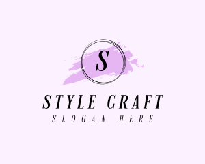 Artist Craft Watercolor logo design