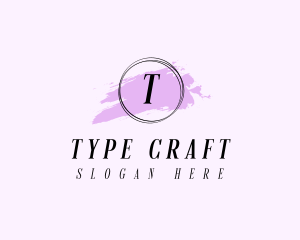 Artist Craft Watercolor logo design