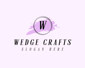 Artist Craft Watercolor logo design