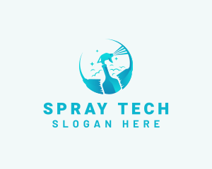 Sprayer Broom Cleaning logo
