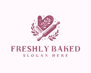 Baking Rolling Pin Patisserie logo design