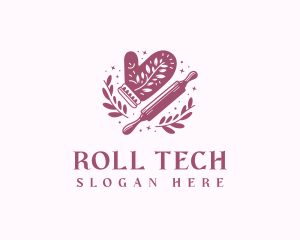 Baking Rolling Pin Patisserie logo design