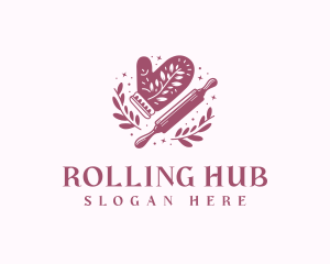 Baking Rolling Pin Patisserie logo design