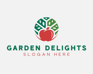 Apple Tree Farm logo design