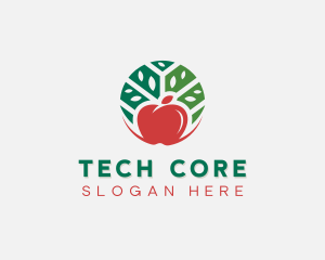 Apple Tree Farm logo design