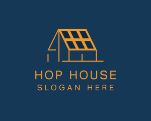 House Roof Panel logo design