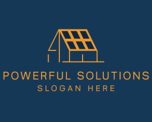 House Roof Panel logo design