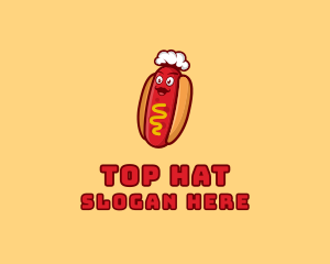 Hot Dog Sandwich logo design