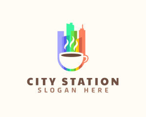 Coffee City Cafe logo design