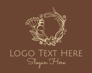 Ginger Turmeric Spice Logo