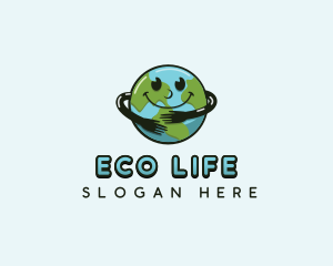 Earth Planet Eco logo design