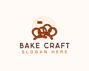 Pennsylvania Pretzel Bread logo design