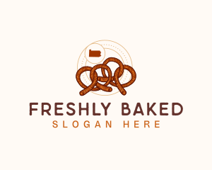 Pennsylvania Pretzel Bread logo design