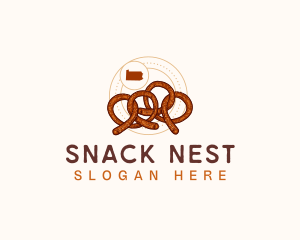 Pennsylvania Pretzel Bread logo design