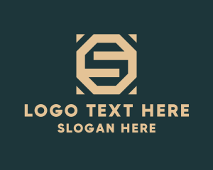 Business Octagon Firm Letter S logo