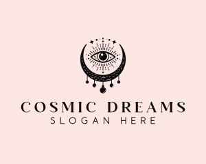 Cosmic Psychic Eye logo design