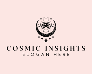 Cosmic Psychic Eye logo design