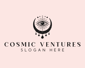 Cosmic Psychic Eye logo design