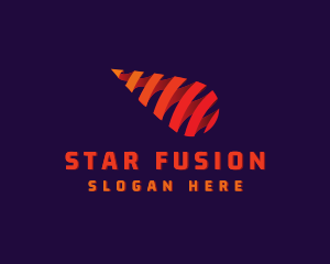 Spiral Ribbon Meteor logo