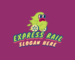 Express Monster Wheel logo design