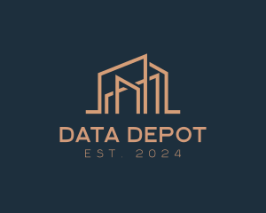 Industrial Depot Building logo design