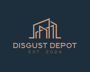 Industrial Depot Building logo design