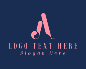 Elegant Stylish Boutique Letter A  Logo