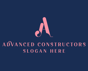 Elegant Stylish Boutique Letter A  logo design