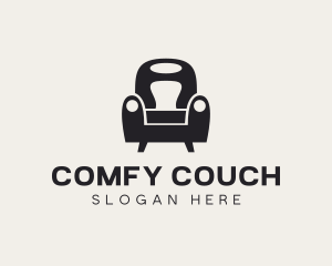 Lounge Chair Furniture logo design