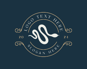 Reptile Snake Animal Logo