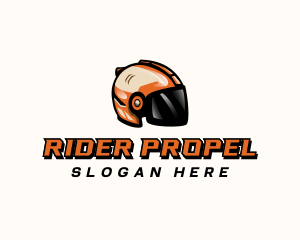 Rider Motorsports Helmet  logo