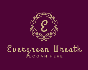 Elegant Wreath Fashion logo design