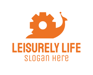 Orange Gear Snail  logo