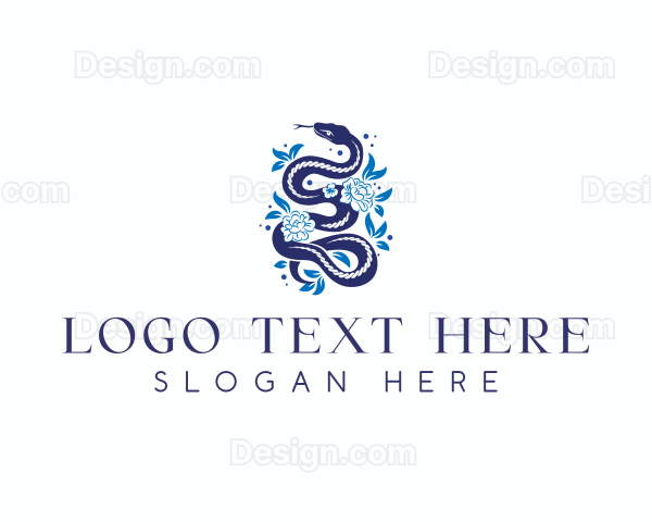 Floral Snake Boutique Logo