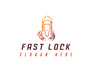 Fast Race Car logo design