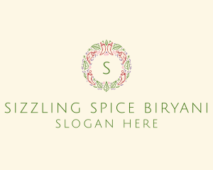 Leaf Spice Cooking Ingredients logo design